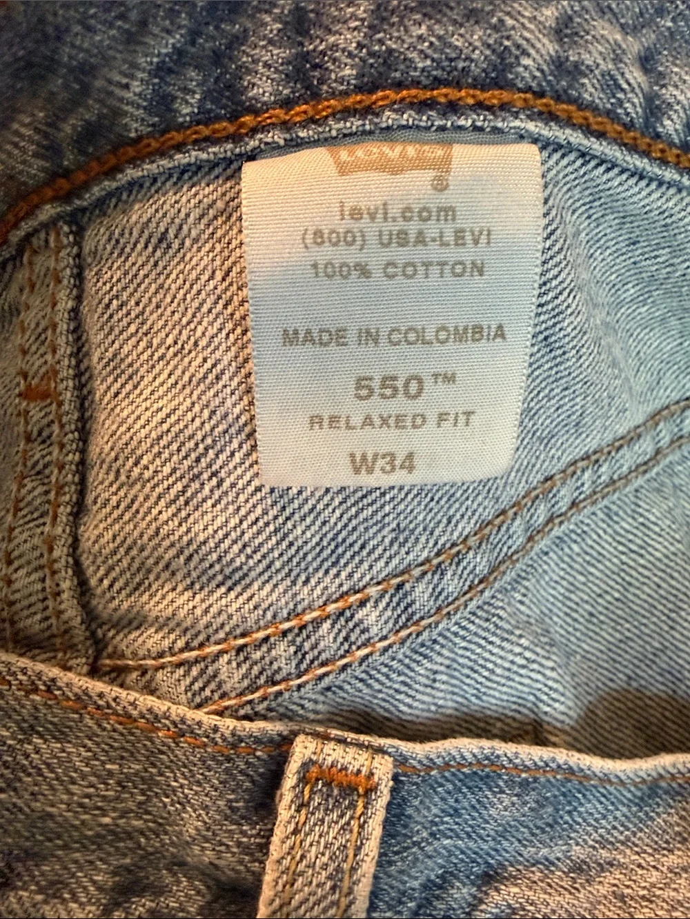 Levis levi’s 550